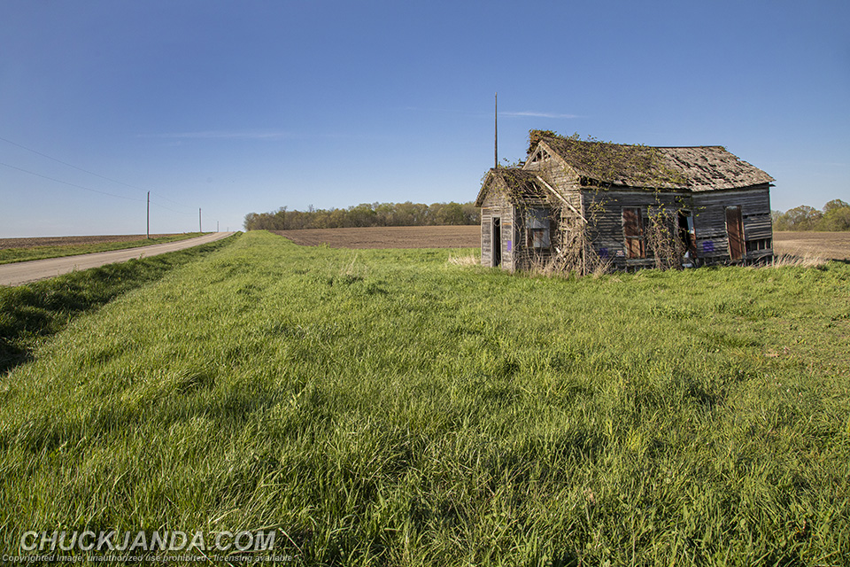 Forgottonia Illinois Abandoned One Room School House