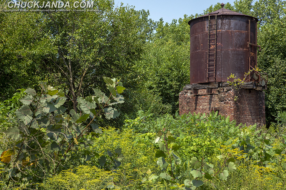 Forgottonia Illinois Abandoned Railroad Water Tower