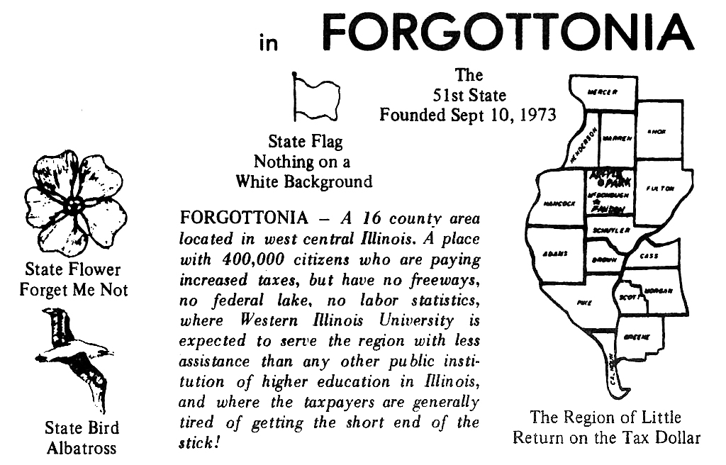 Forgottonia Postcard